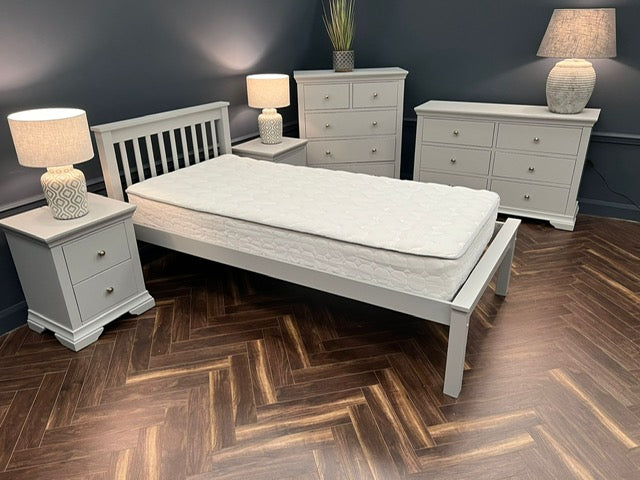 Kobe  Double Bed Frame - Grey