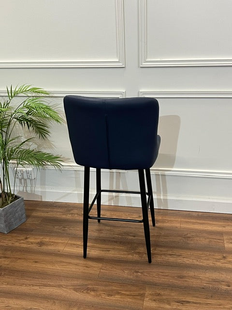 NEPTUNE BARSTOOL - Navy PU