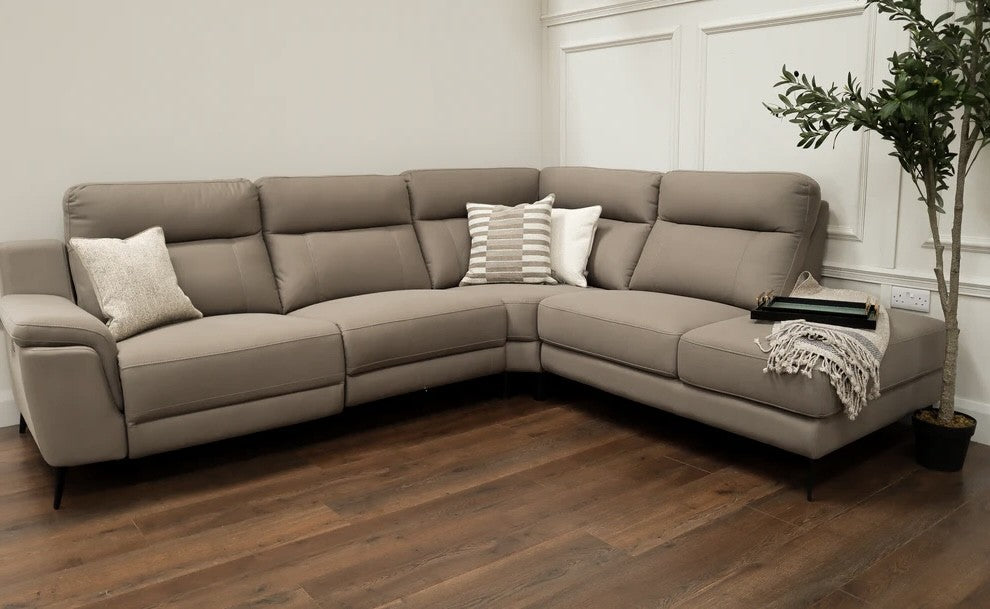 Lara Corner Chaise - RHF - Stone