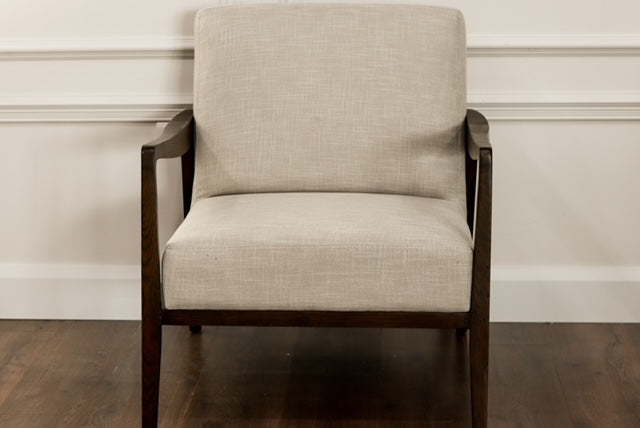 Monza Accent Chair - Oatmeal Linen