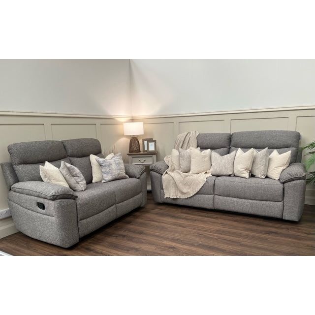 Layla Sofa Range - Dark Brown