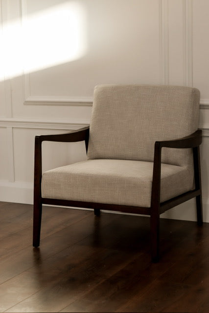 Monza Accent Chair - Oatmeal Linen