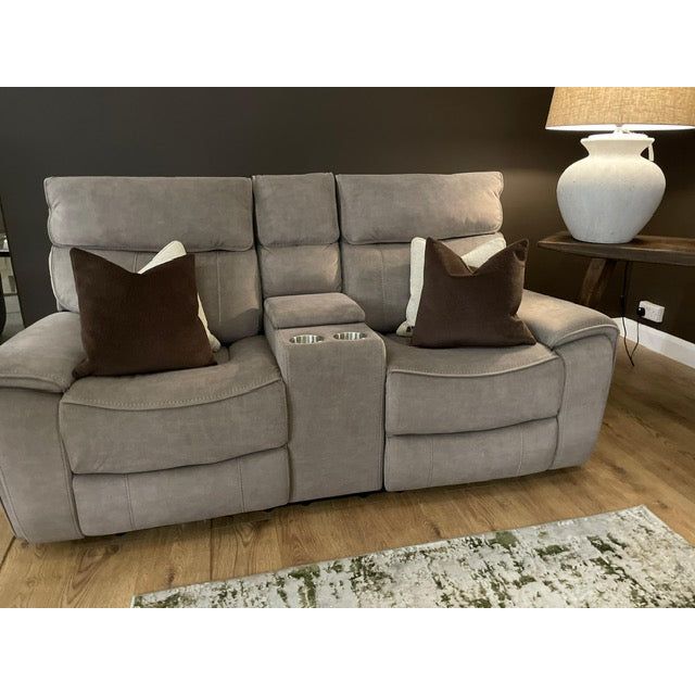 Scarlet Power Recliner Sofa Range - Taupe