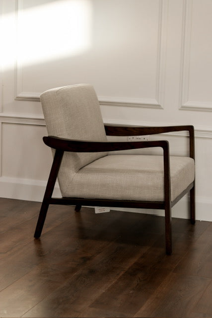 Monza Accent Chair - Oatmeal Linen