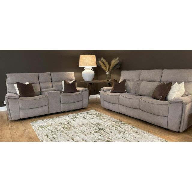 Scarlet Power Recliner Sofa Range - Taupe