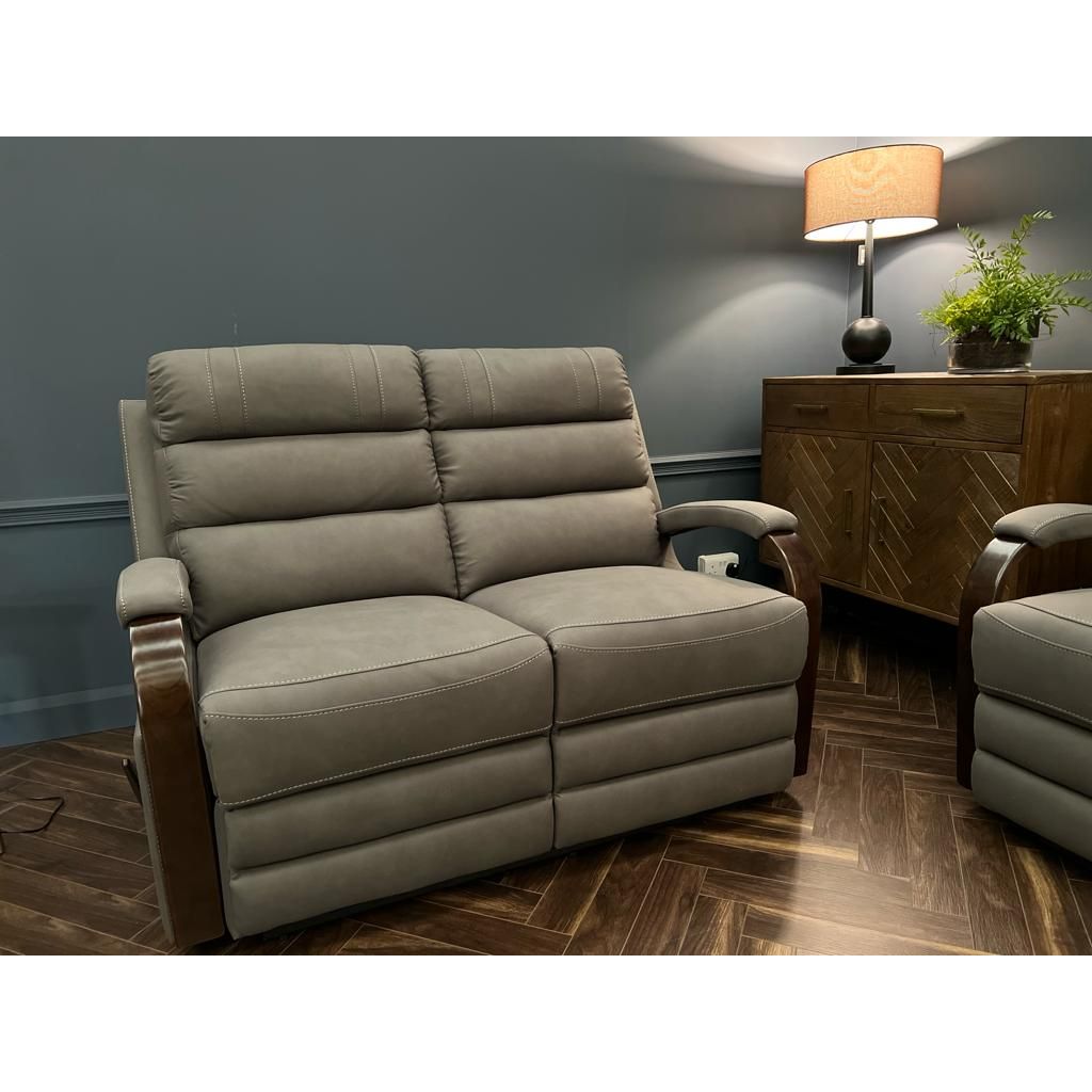 Tony reclining Sofa Range - Smoke Grey