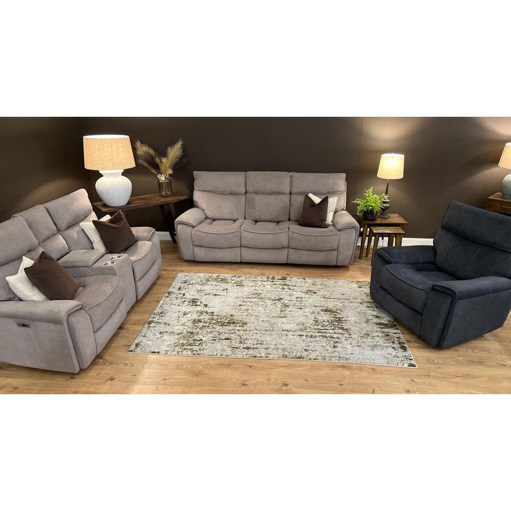 Scarlet Power Recliner Sofa Range - Taupe