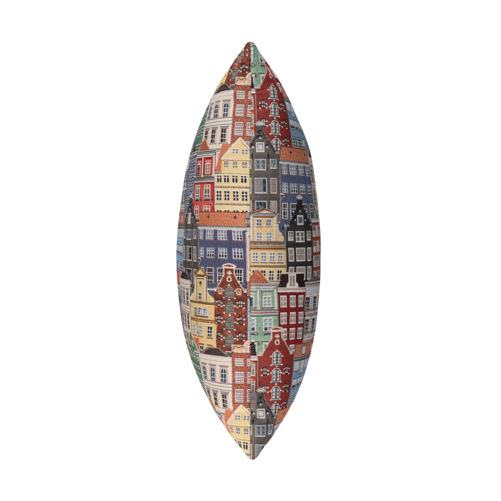 Scatterbox-Townscape 43x43cm Cushion, Oatmeal
