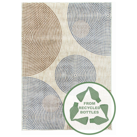 Cream Modern Rug - Revive Arco