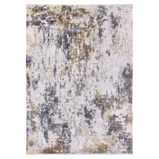 Modena Ghita Cream Multicoloured Abstract Modern Rug