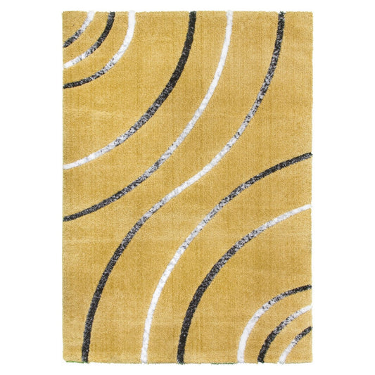 Ochre Modern Rug - Synergy Radiance