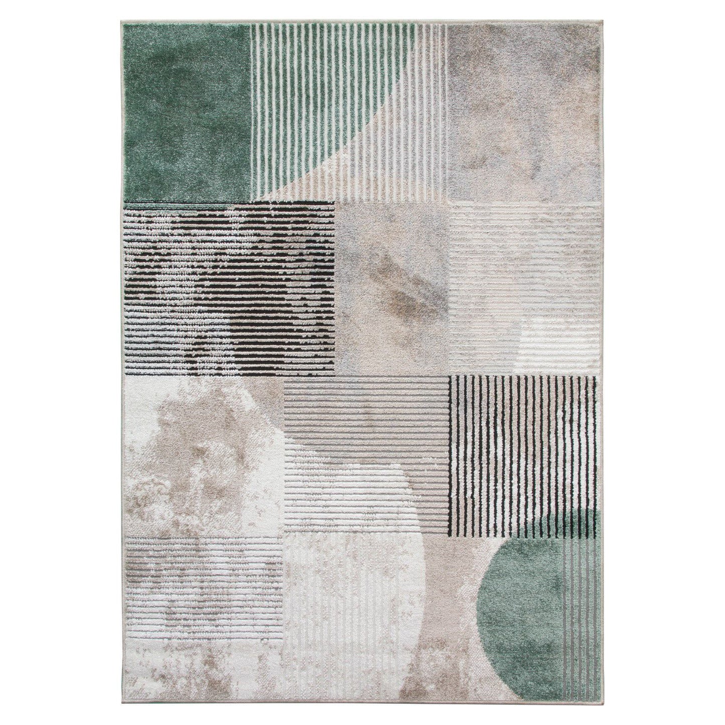 Casino Geo Green Rug