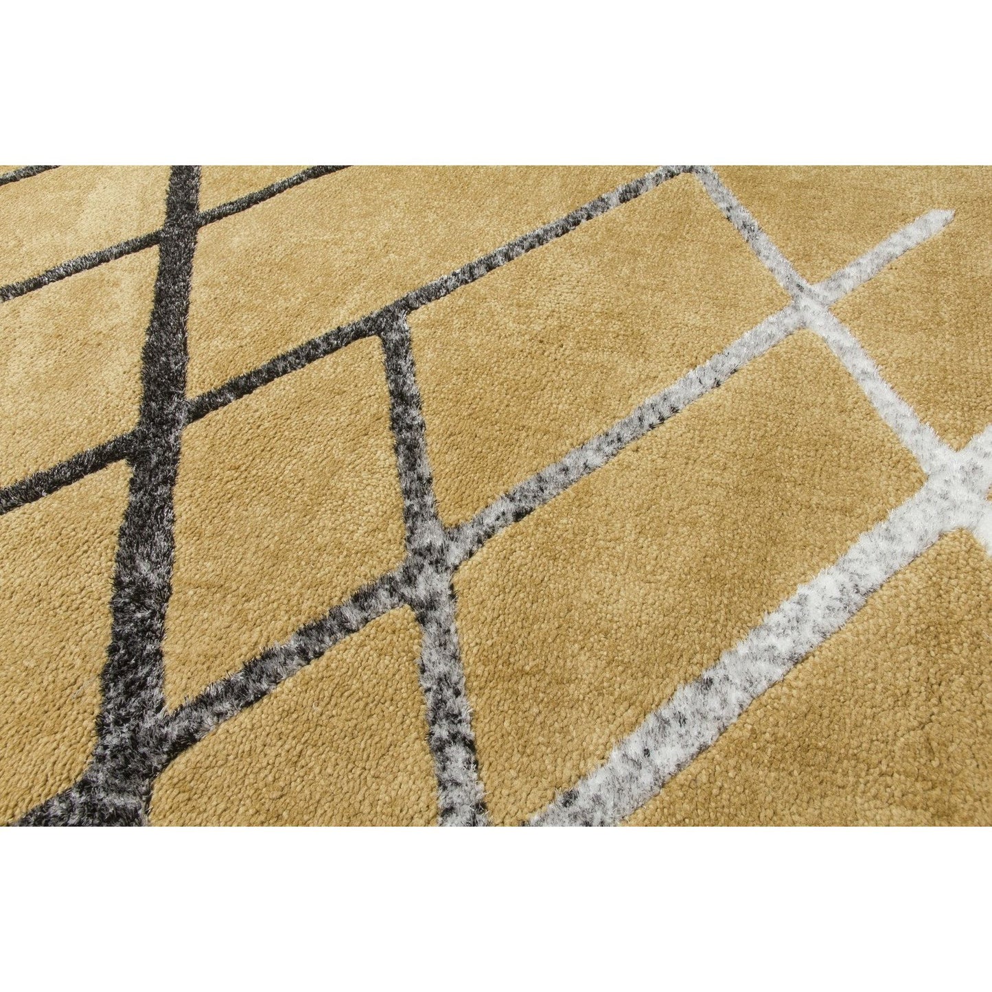 Ochre Modern Rug - Synergy Connex