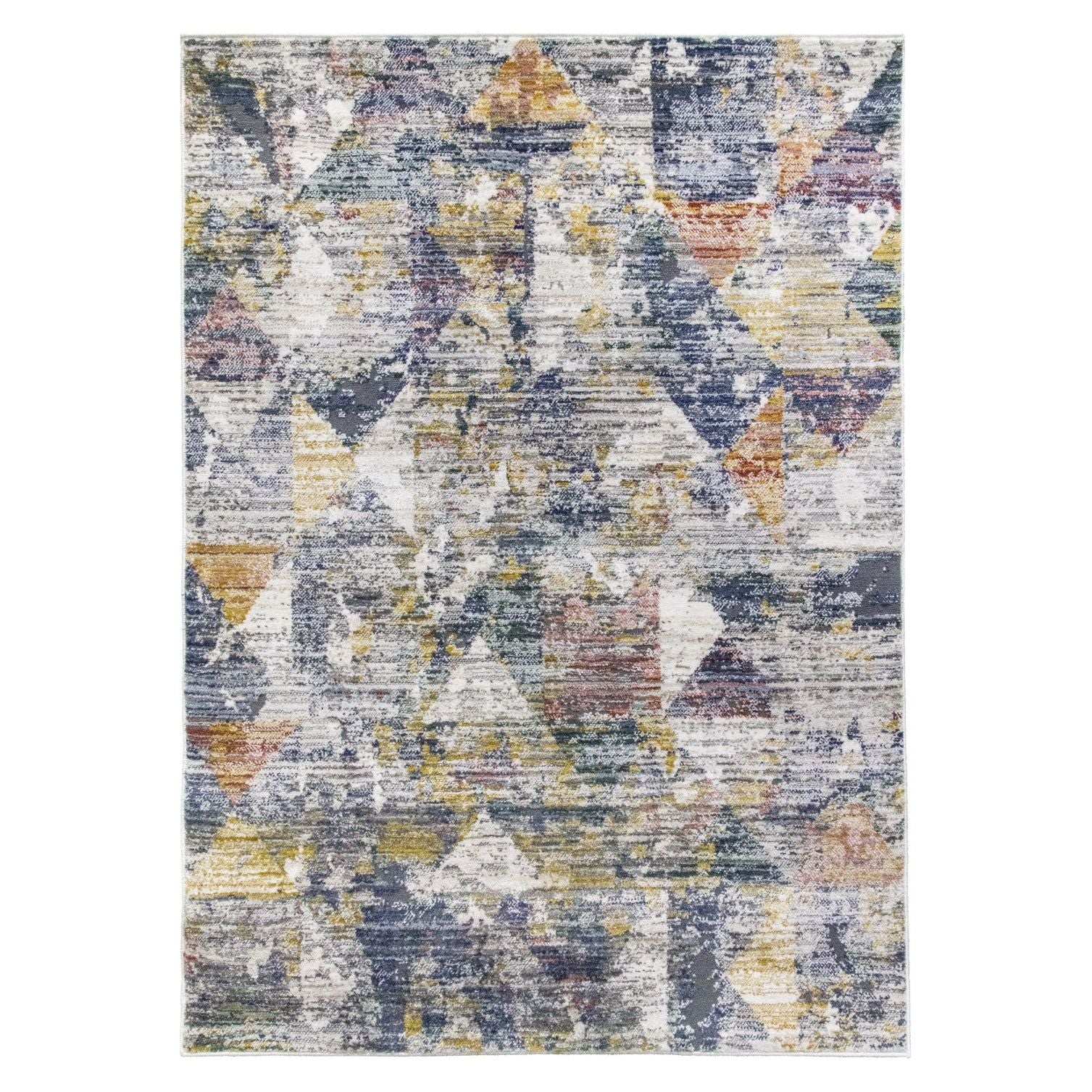 Multicoloured Abstract Rug - Boho Triad