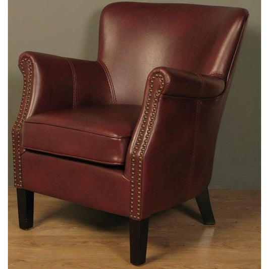 Harlow Burgundy Chair