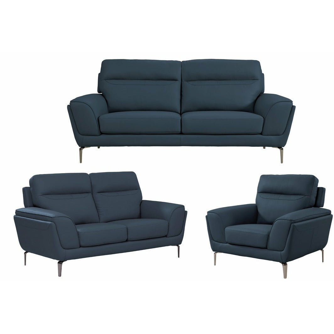 Francesco Sofa Range - Indigo Blue