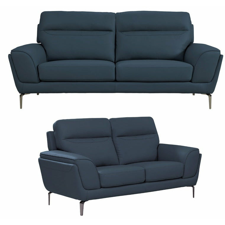 Francesco Sofa Range - Indigo Blue