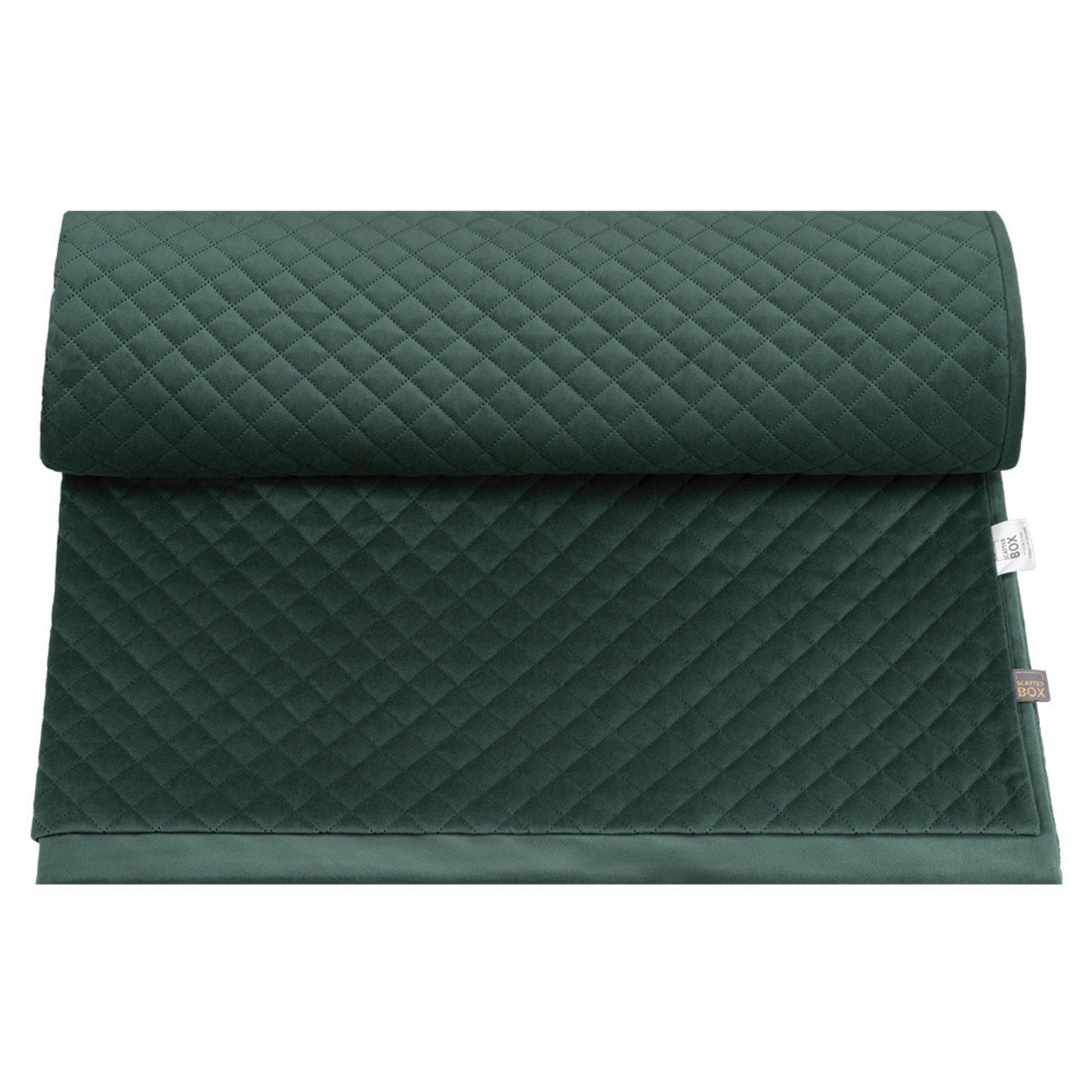 Scatter Box Erin 130x270cm Throw, Ivy Green