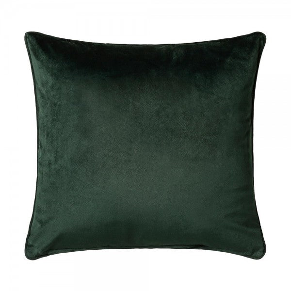 Scatter Box Bellini Velour Cushion, Forest 45x45