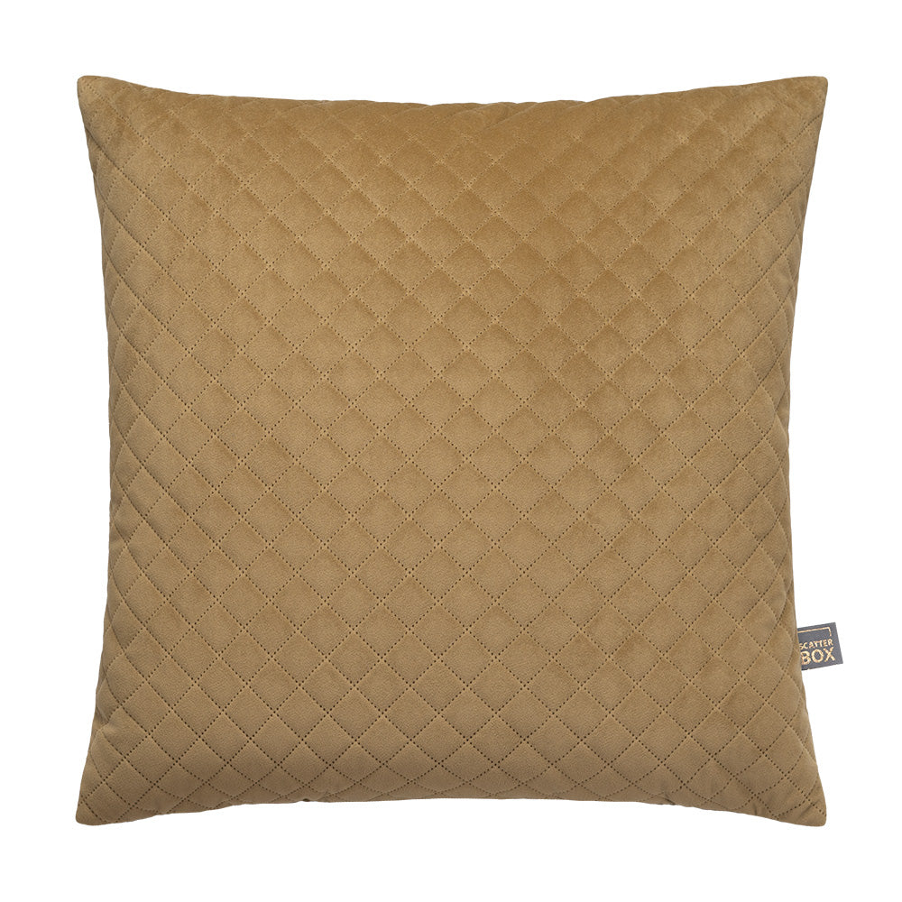 Scatter Box Erin Diamond 50x50cm Cushion, Chartreuse