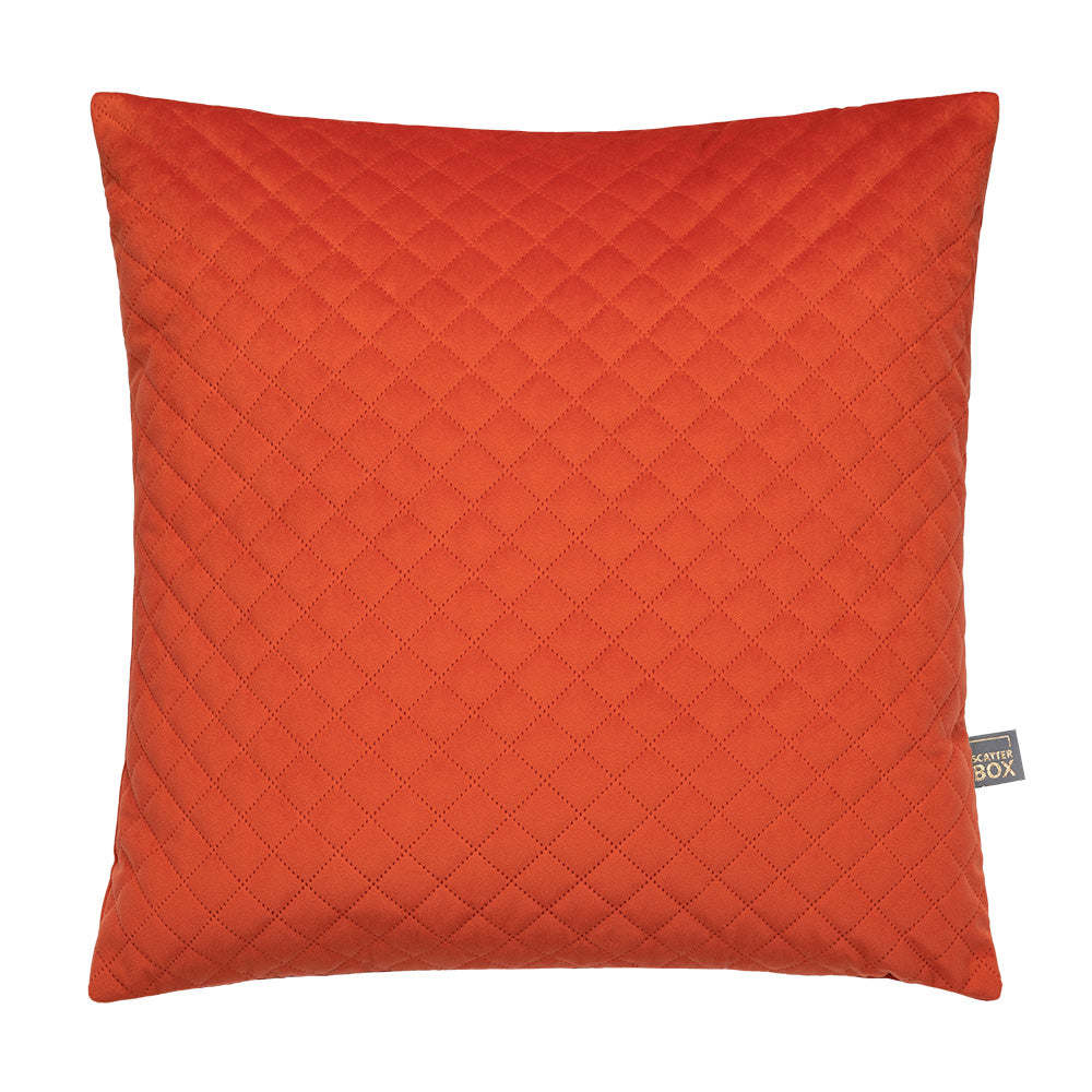 Scatter Box Erin Diamond 50x50cm Cushion, Spice