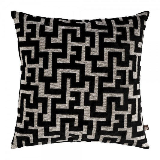 SCATTER BOX - MAZE BLACK 58 x58cm