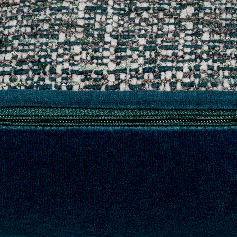 Scatter Box Beckett Cushion, Green/Teal 43 x 43cm