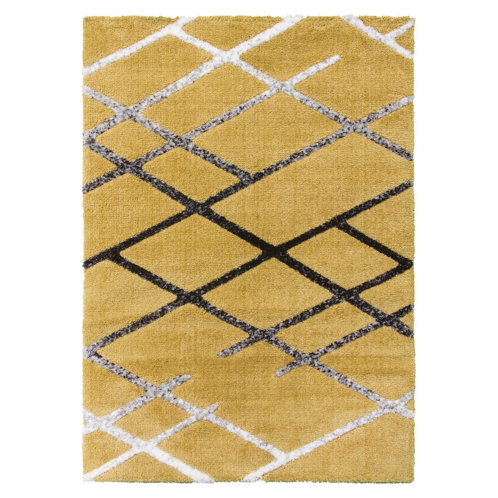 Ochre Modern Rug - Synergy Connex