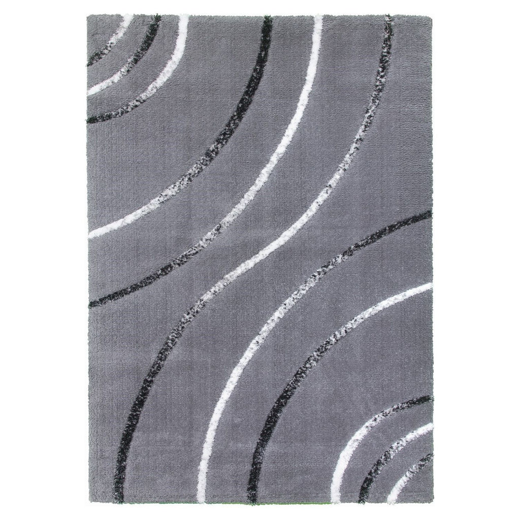 Grey Modern Rug - Synergy Radiance