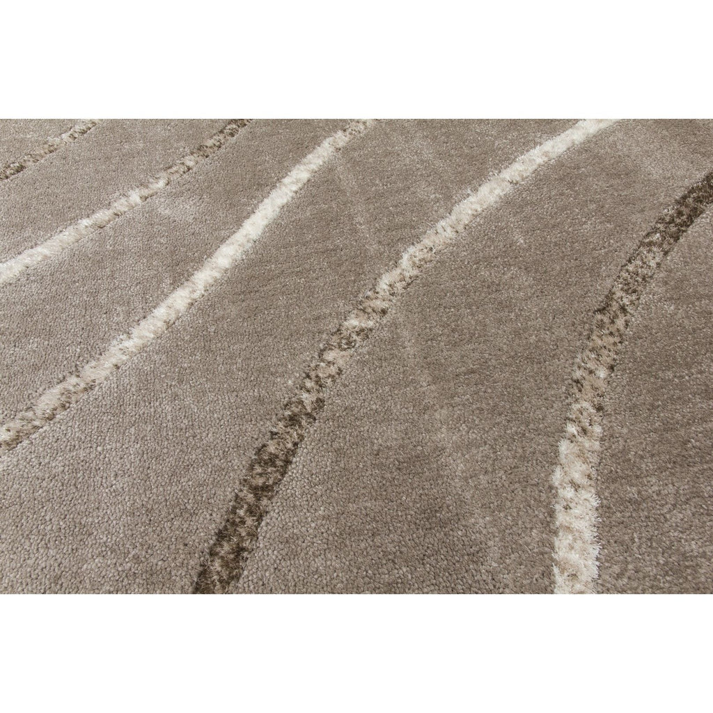 Taupe Modern Rug - Synergy Radiance