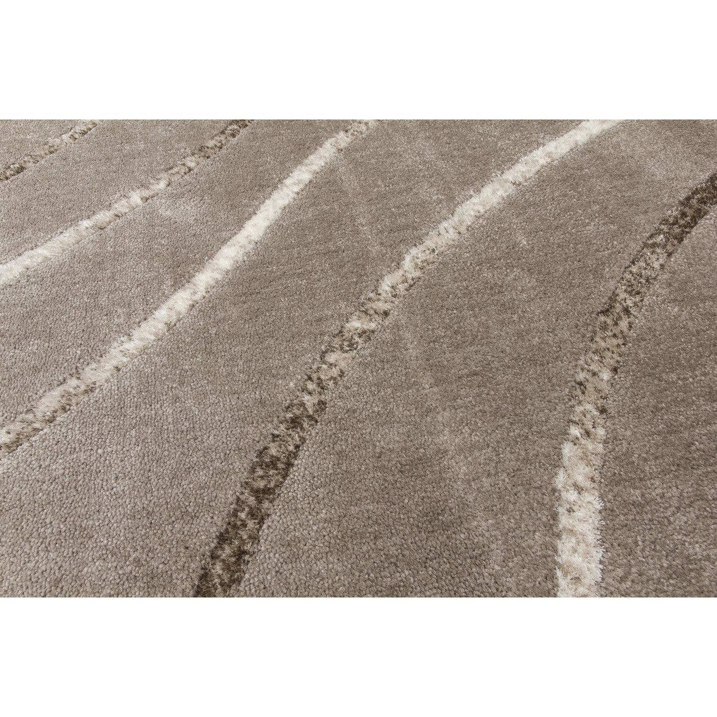 Taupe Modern Rug - Synergy Radiance