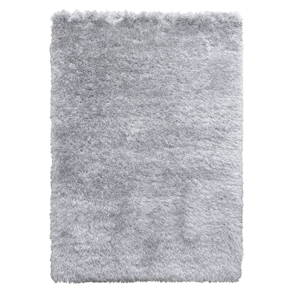 Grey Shaggy Rug - Bentley