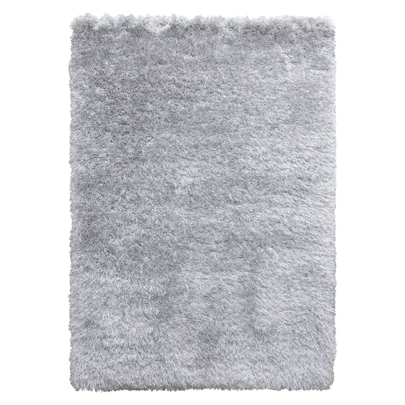 Grey Shaggy Rug - Bentley