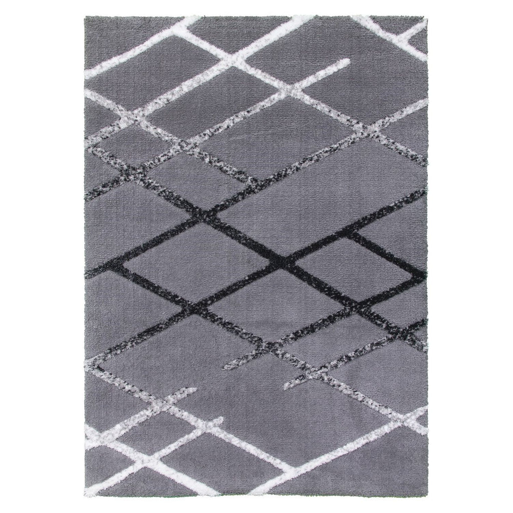 Grey Modern Rug - Synergy Connex
