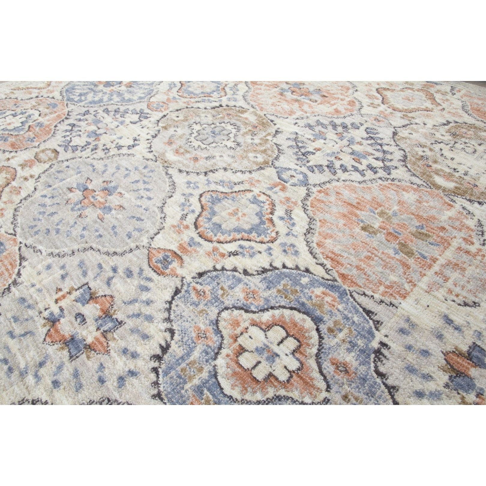 Cream Modern Rug - Revive Harmony