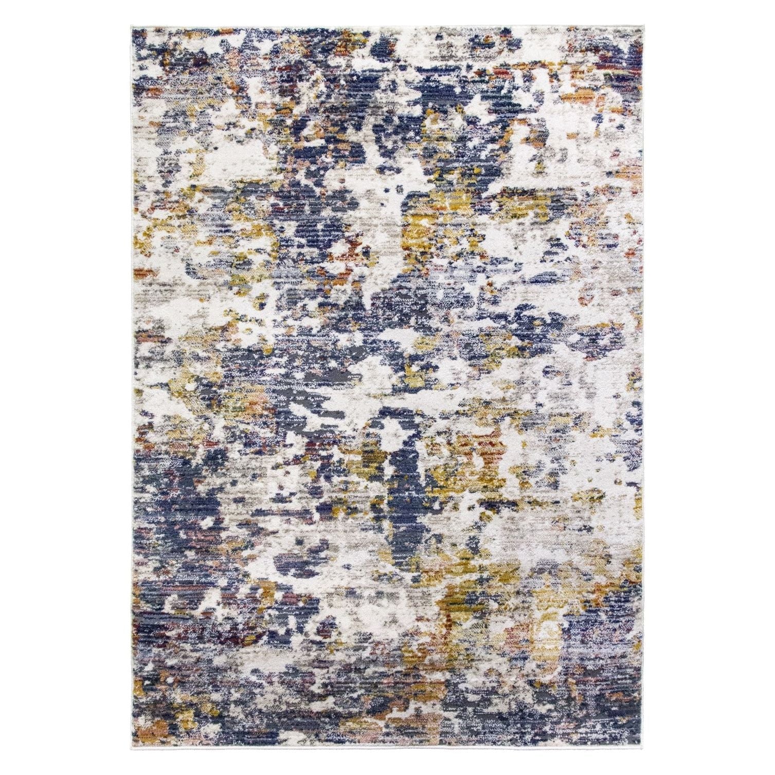 Multicoloured Abstract Rug - Boho Twilight
