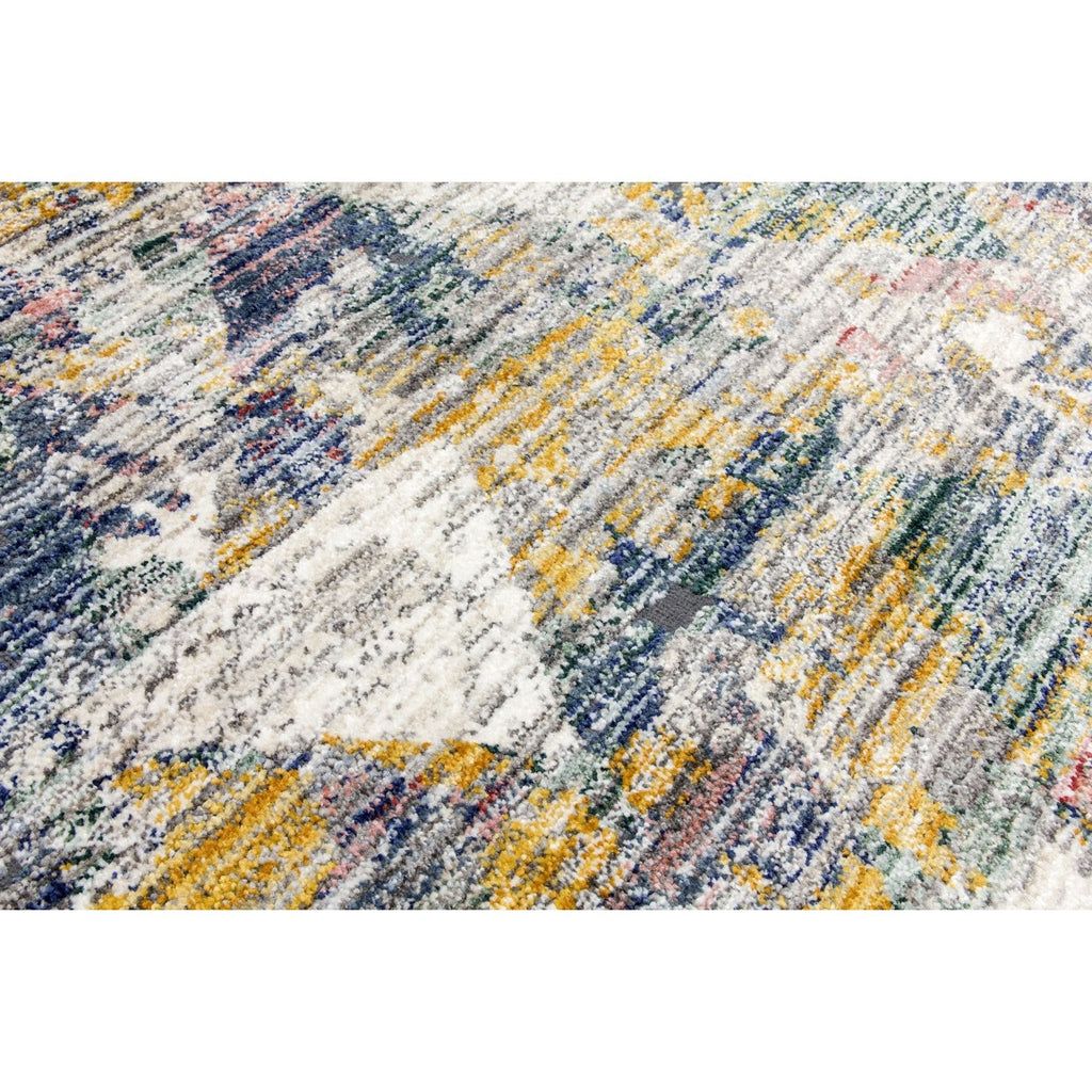Multicoloured Abstract Rug - Boho Triad