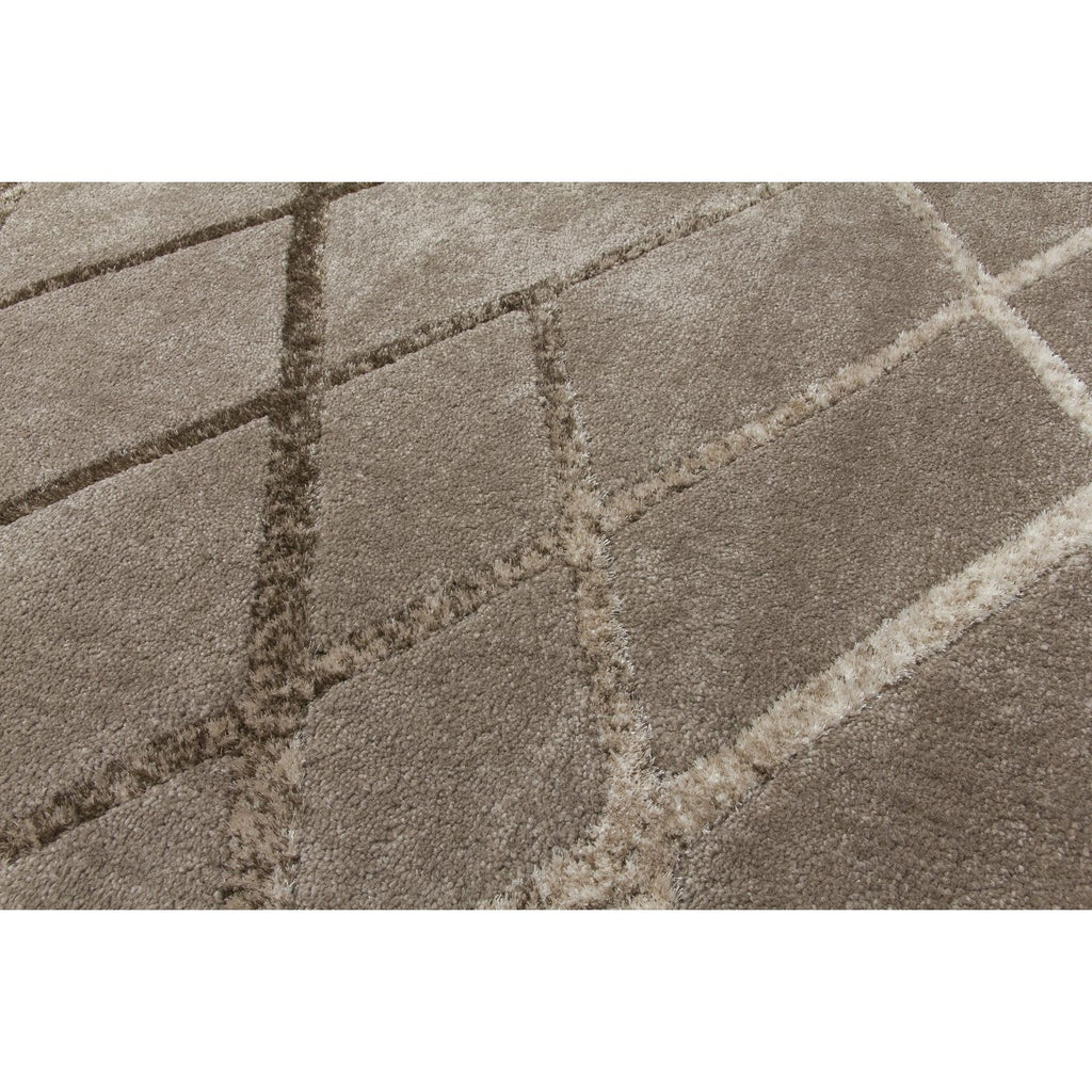 Taupe Modern Rug - Synergy Connex