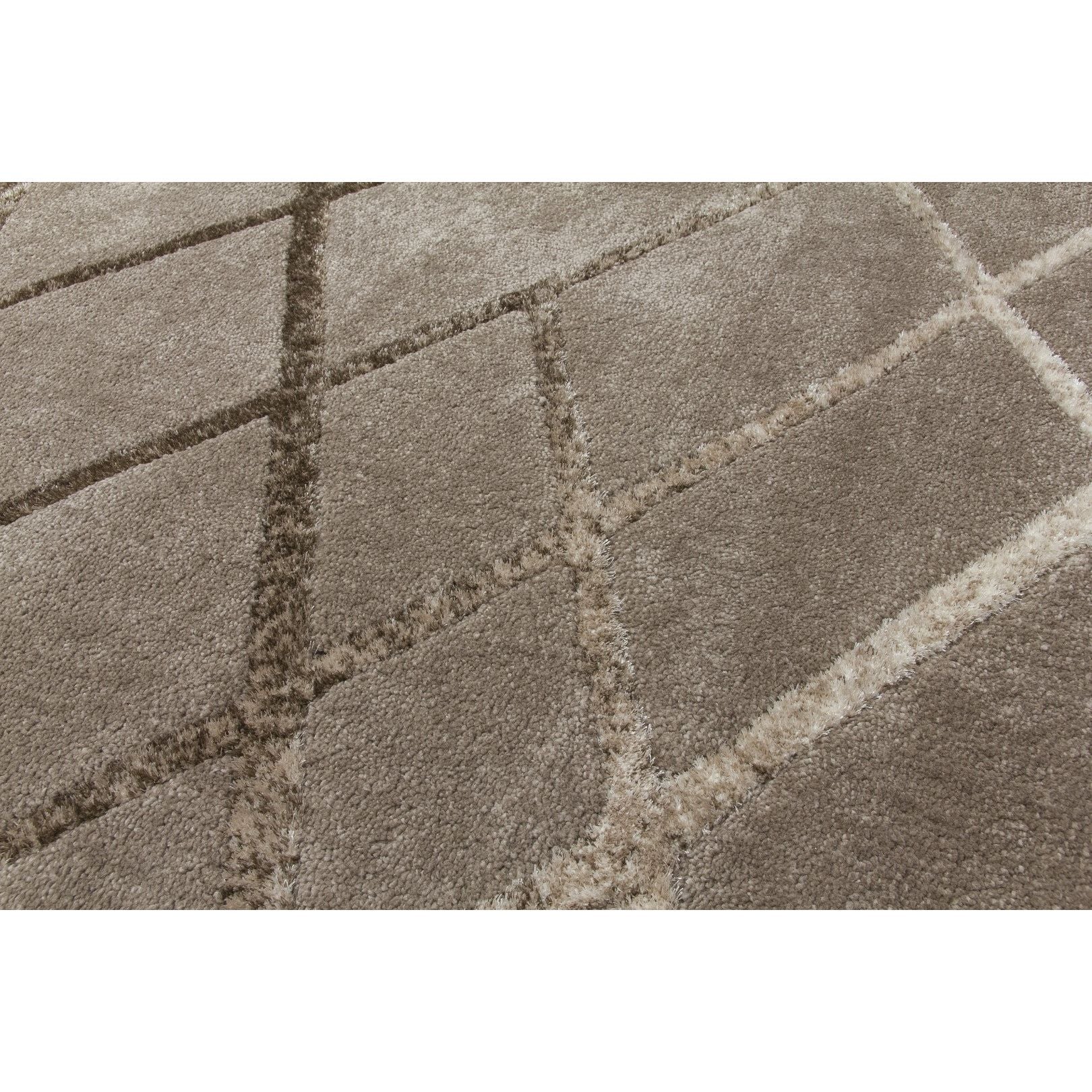 Taupe Modern Rug - Synergy Connex