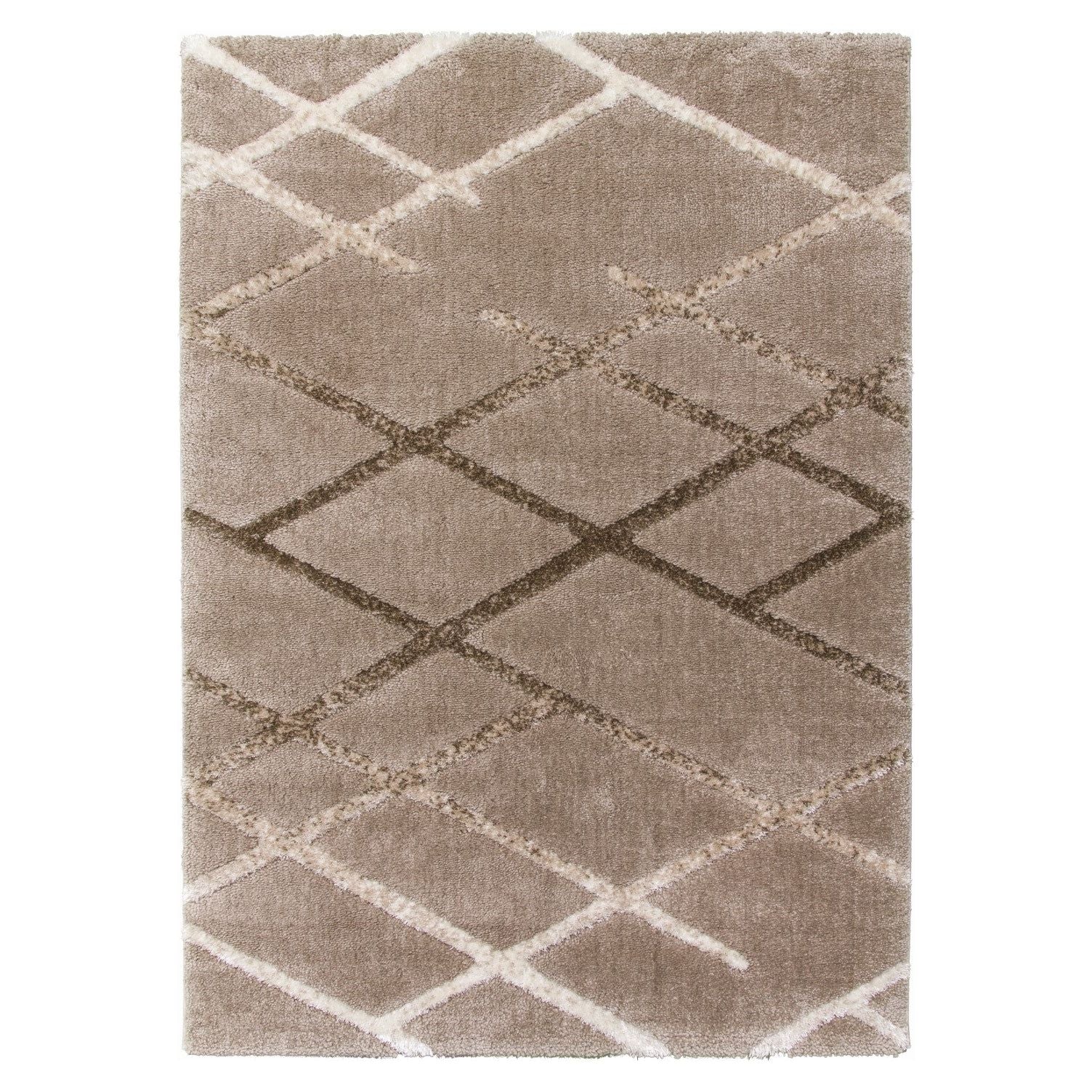 Taupe Modern Rug - Synergy Connex