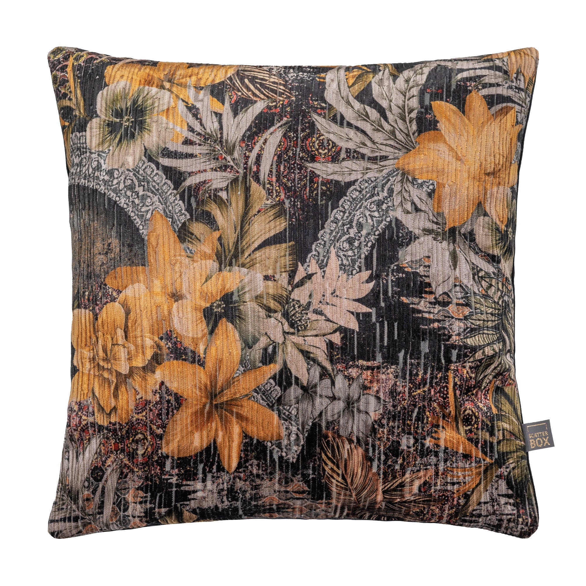 Scatter Box Margo 43x43cm Cushion, Black – Traynor Furnishings