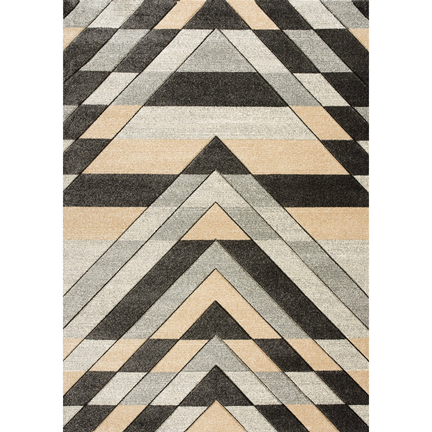 Asher Rug Collection - Grey-Beige
