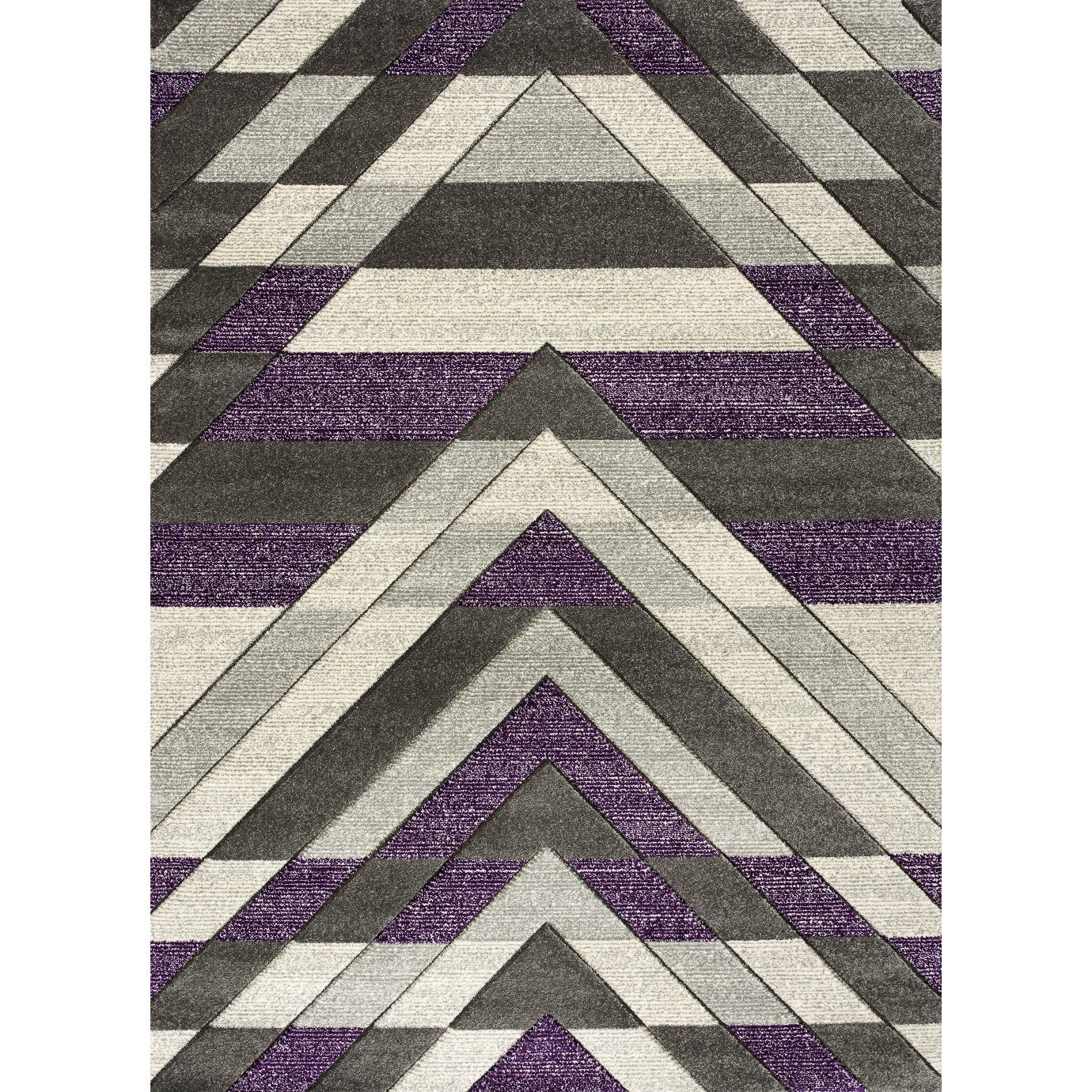 Asher Rug Collection - Grey-Lilac