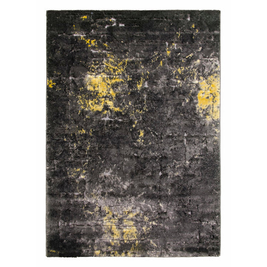 Bellini Rug - Dark Grey/Yellow