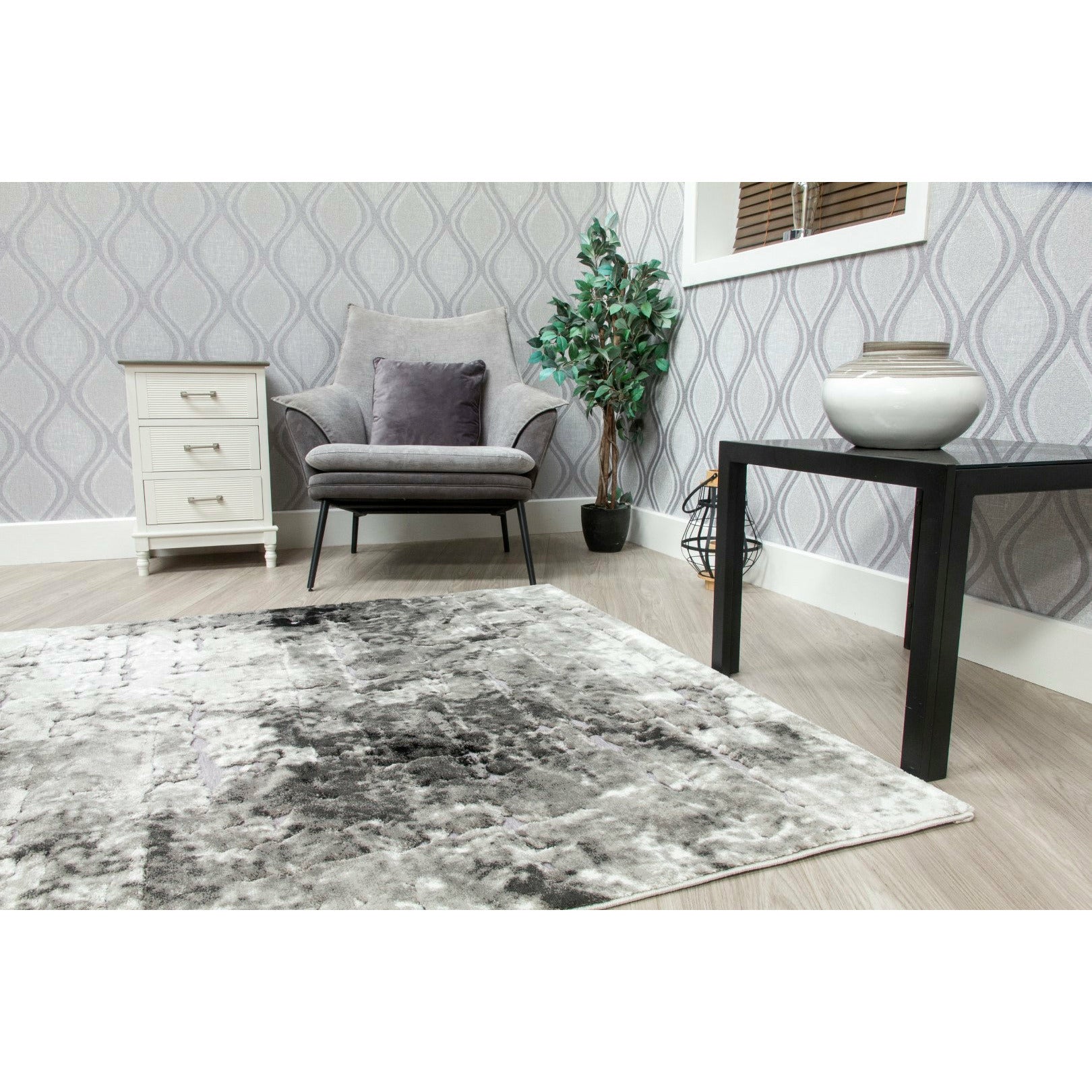 Bellini Rug - Light Grey