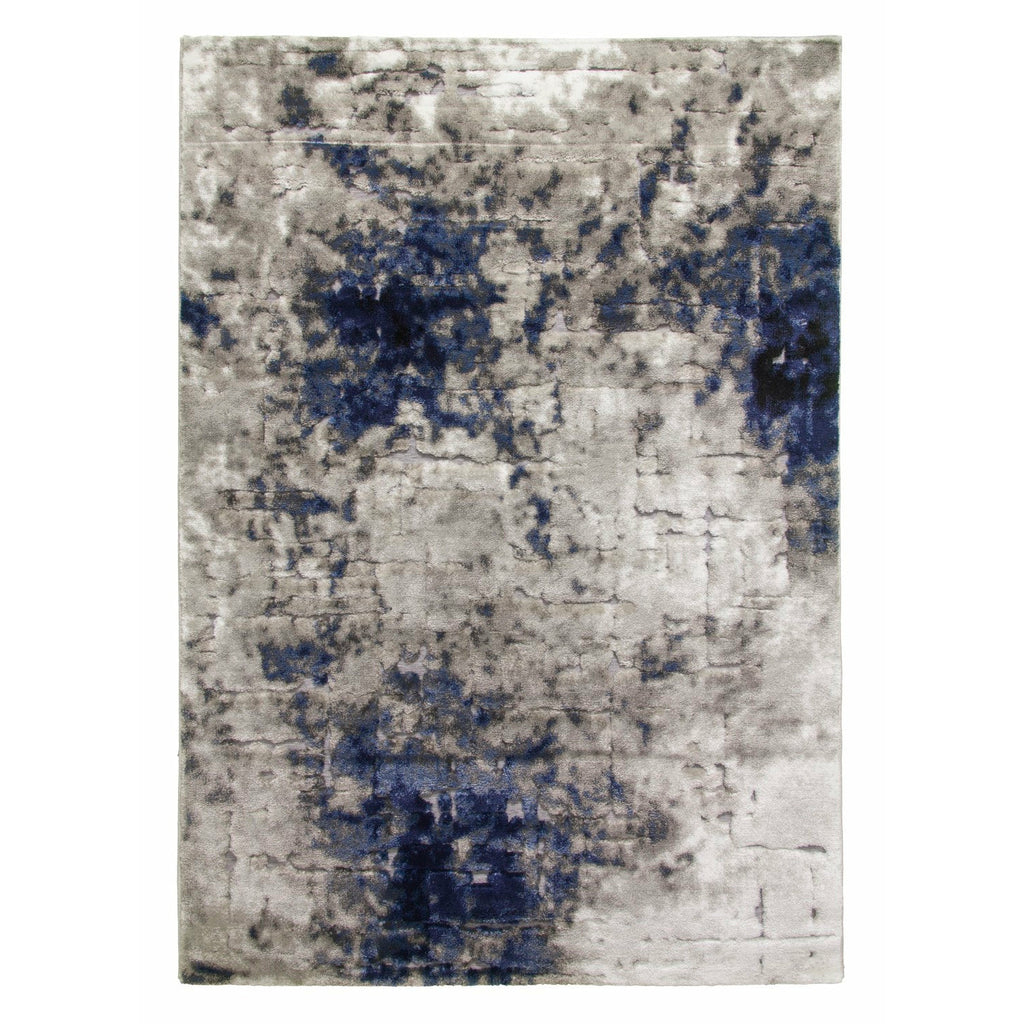 Bellini Rug - Light Grey/Navy