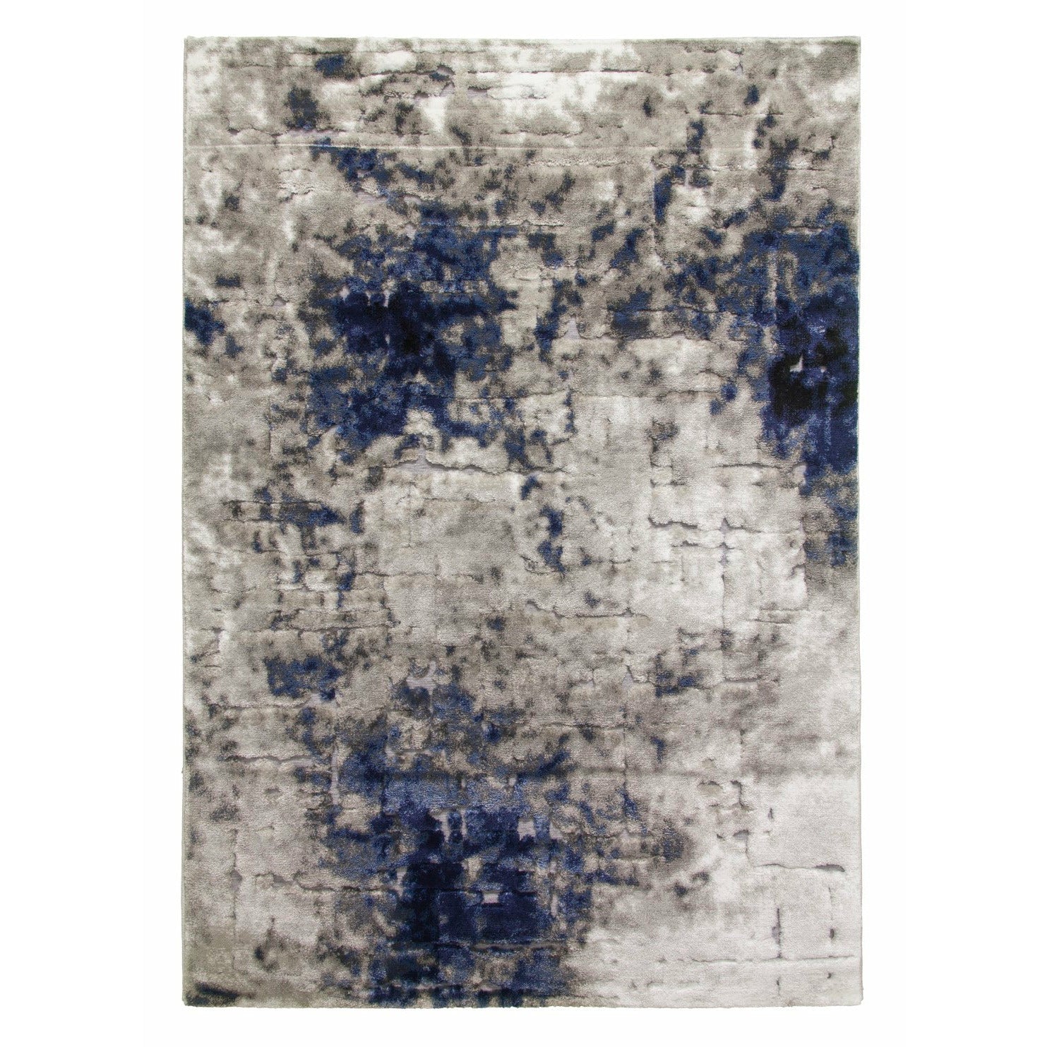 Bellini Rug - Light Grey/Navy