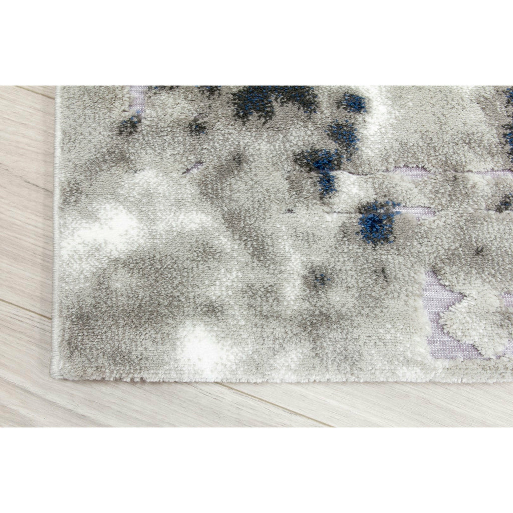 Bellini Rug - Light Grey/Navy