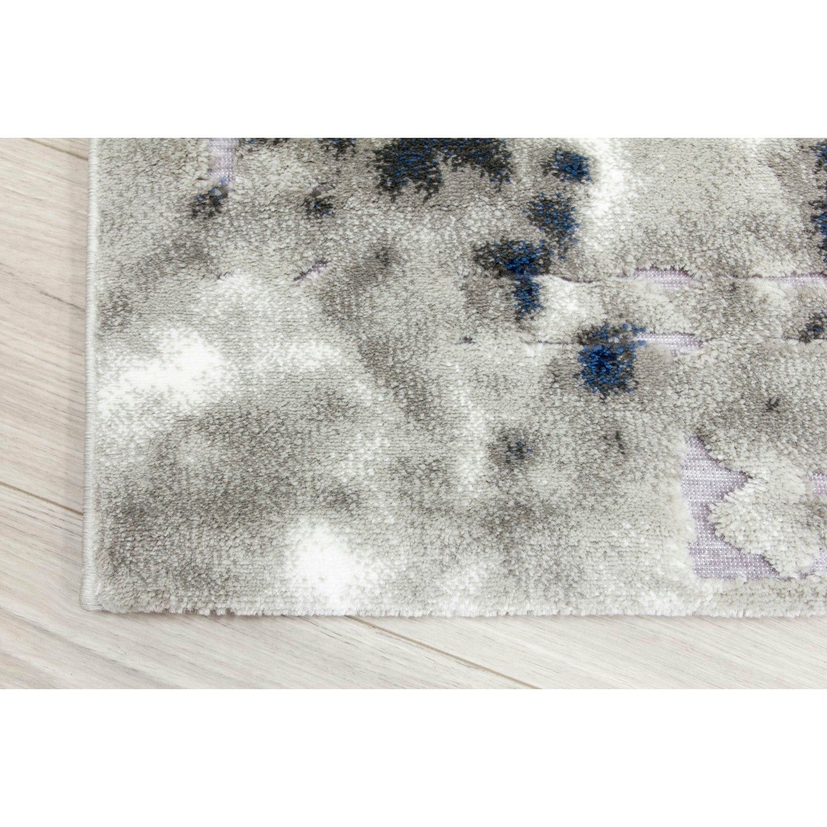 Bellini Rug - Light Grey/Navy
