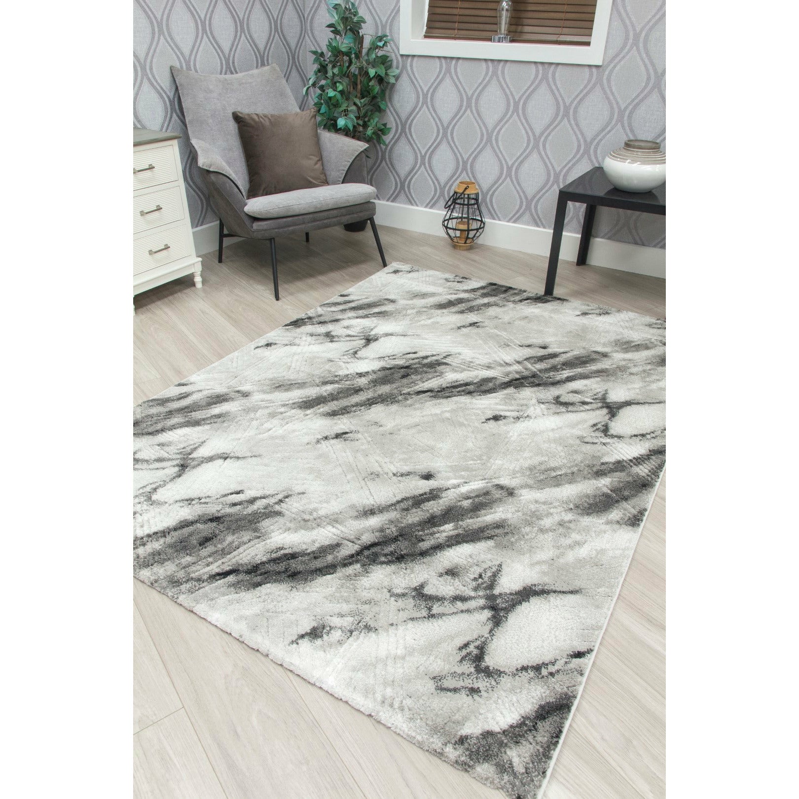 Bellini Rug - Quartz Light Grey